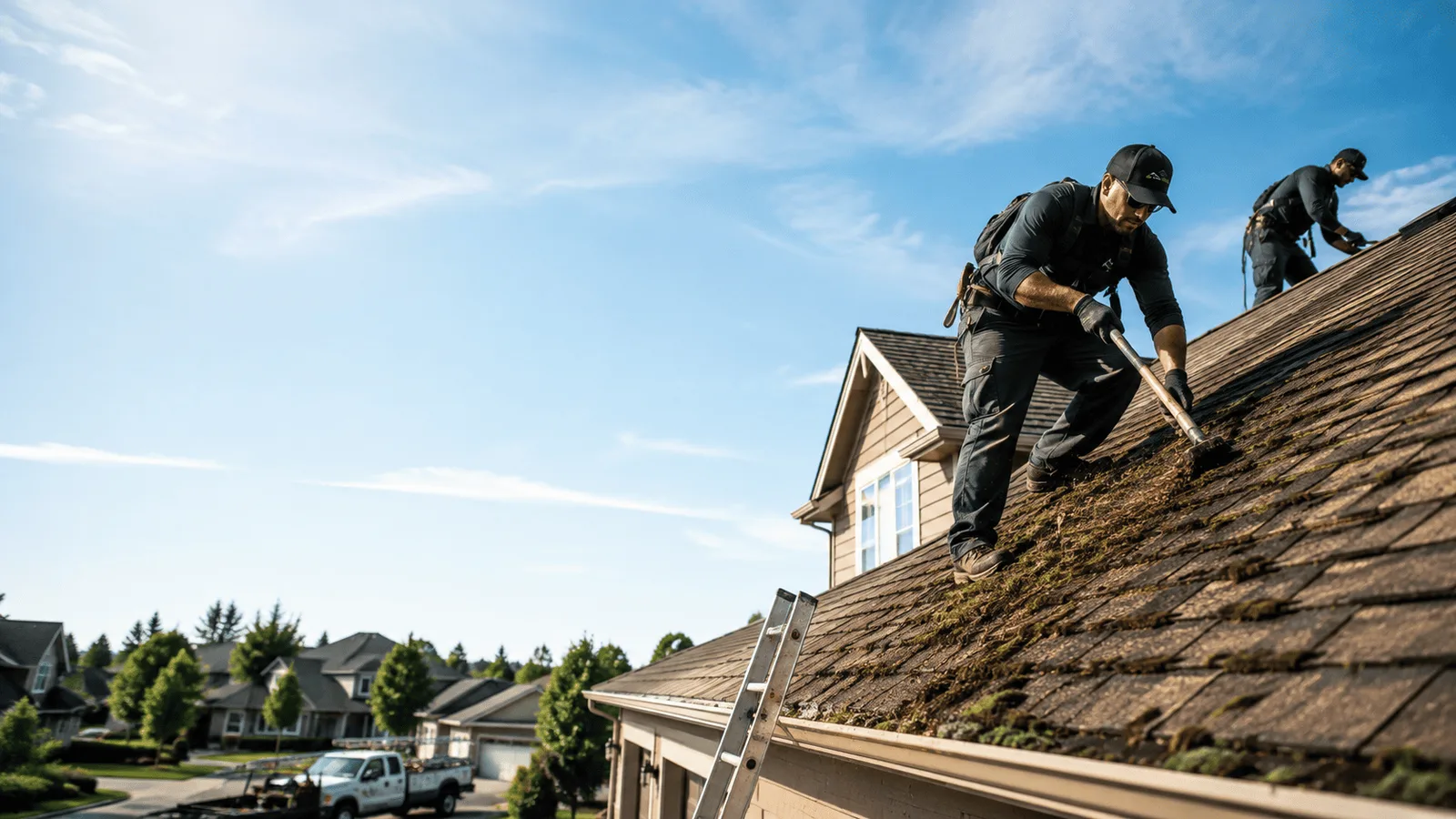 Roof Moss Removal in Atkinson, IL near me